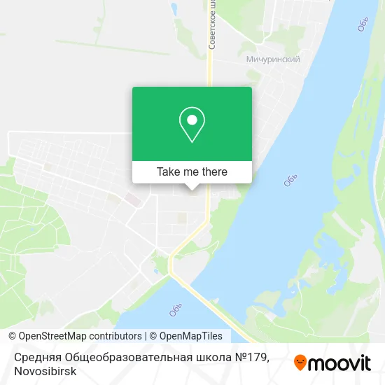 Средняя Общеобразовательная школа №179 map