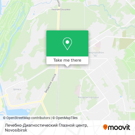Лечебно-Диагностический Глазной центр map