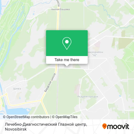 Лечебно-Диагностический Глазной центр map