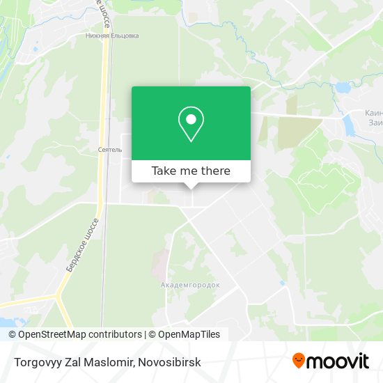 Torgovyy Zal Maslomir map