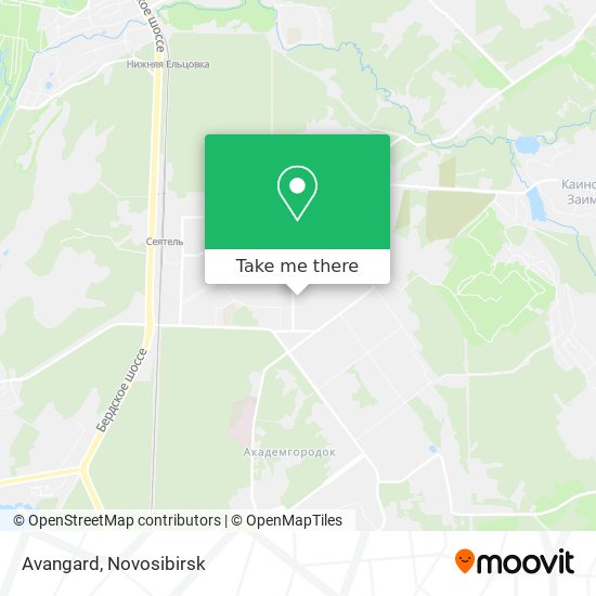 Avangard map