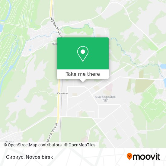 Сириус map