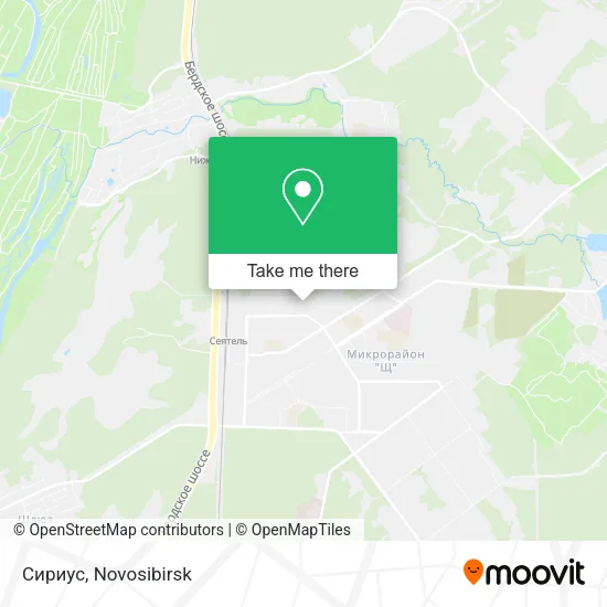 Сириус map