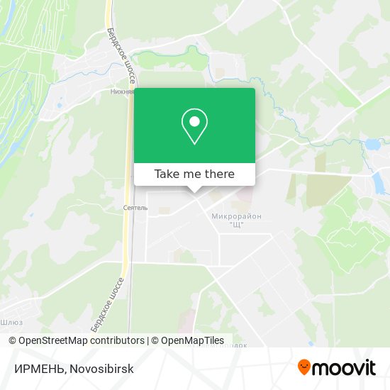 ИРМЕНЬ map