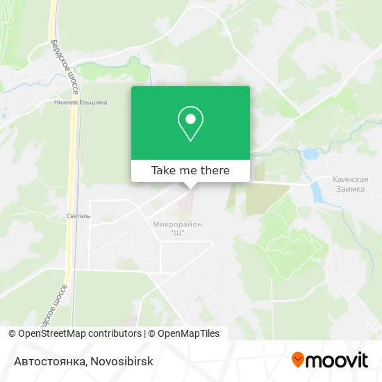 Автостоянка map