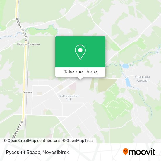 Русский Базар map