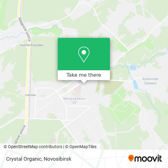Crystal Organic map