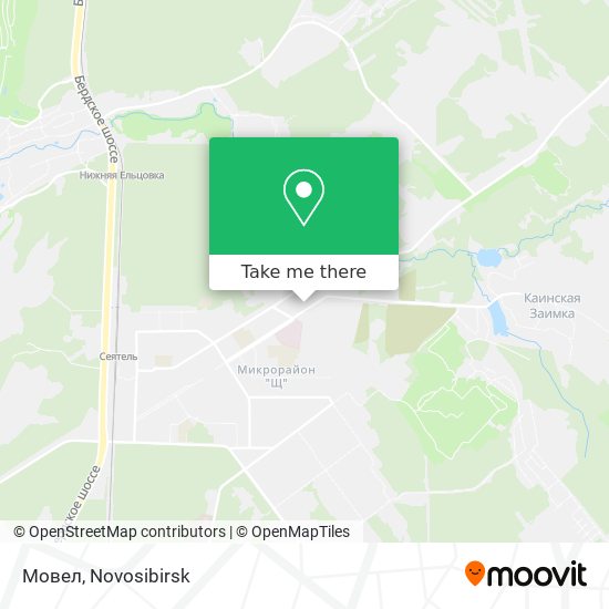 Мовел map