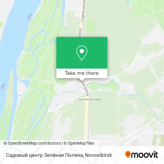 Садовый центр Зелёная Поляна map