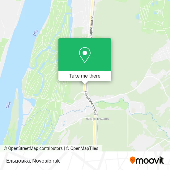 Ельцовка map