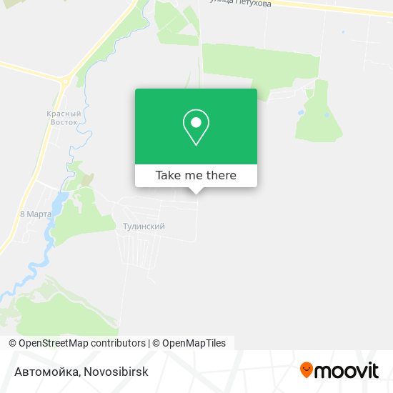 Автомойка map