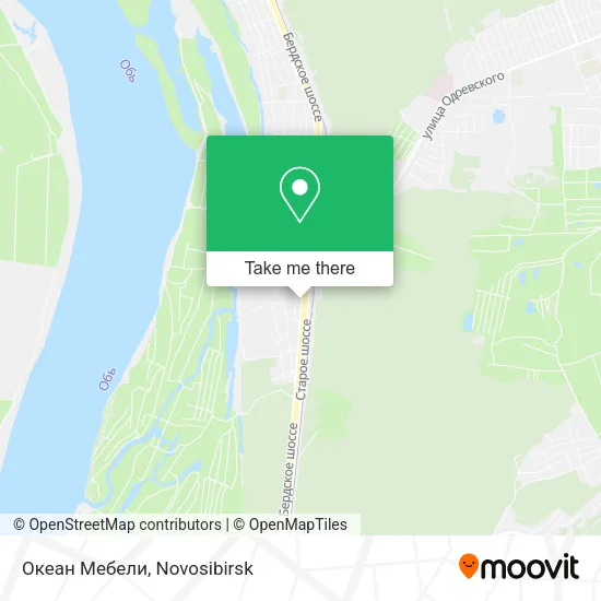 Океан Мебели map