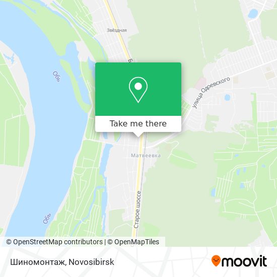 Шиномонтаж map