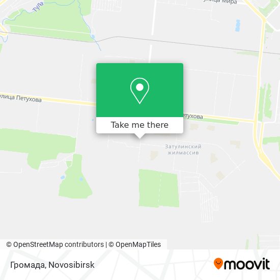 Громада map