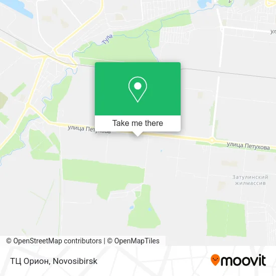 ТЦ Орион map