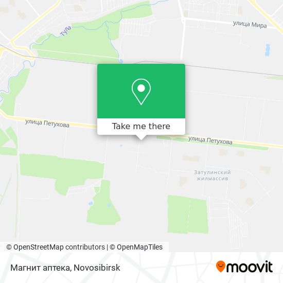 Магнит аптека map
