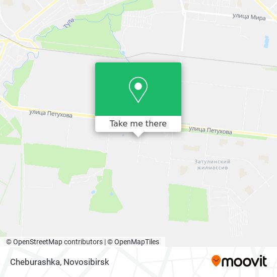 Cheburashka map
