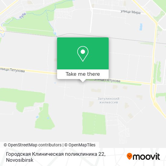 Городская Клиническая поликлиника 22 map