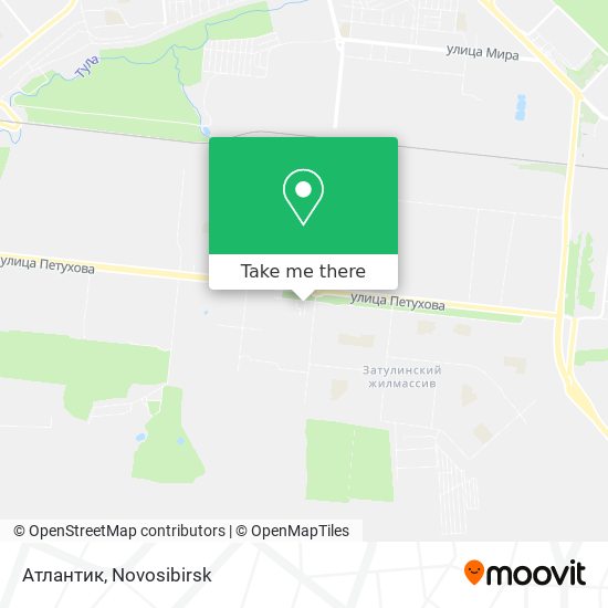 Атлантик map