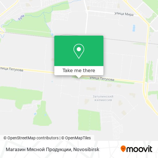 Магазин Мясной Продукции map