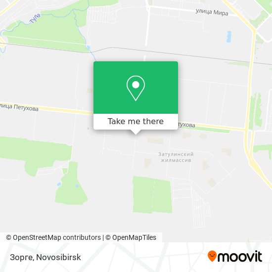 Зорге map