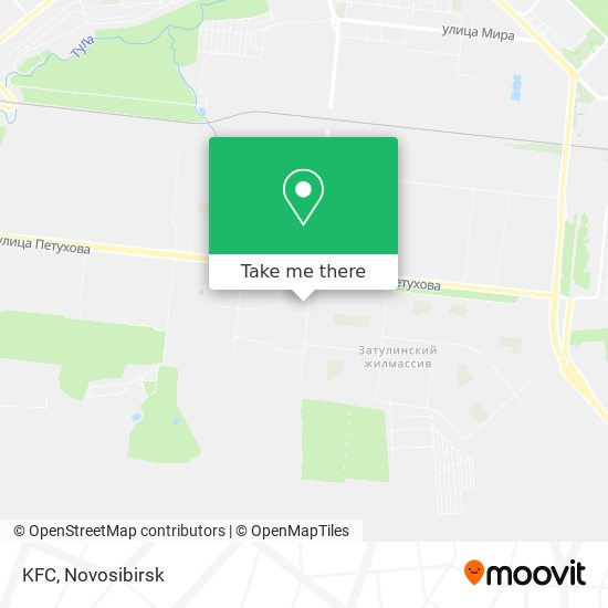 KFC map