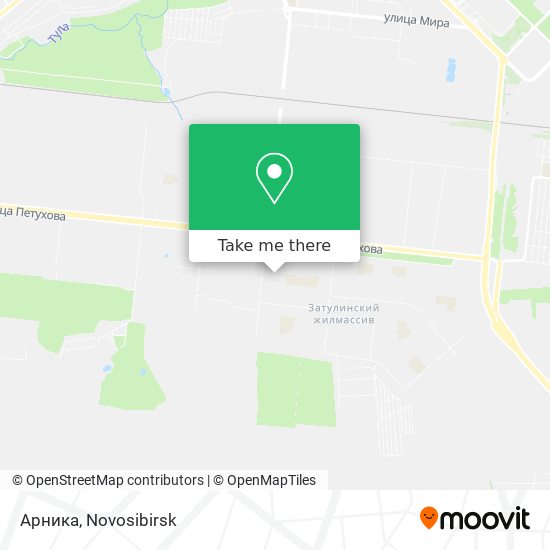 Арника map