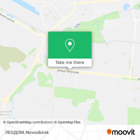 ЛЕОДОМ map