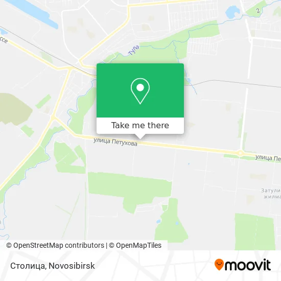 Столица map