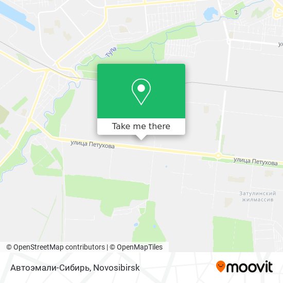 Автоэмали-Сибирь map