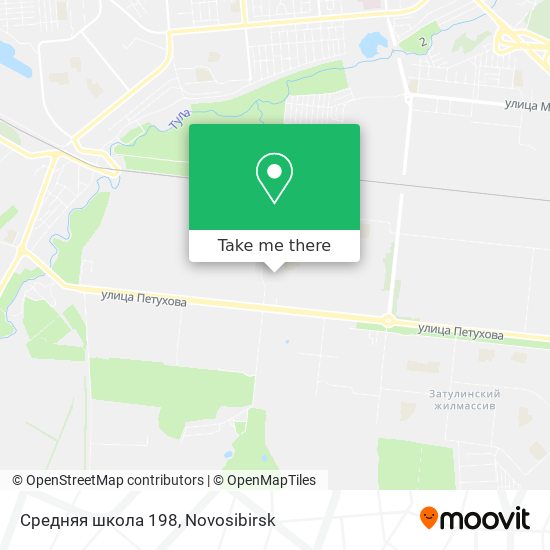 Средняя школа 198 map