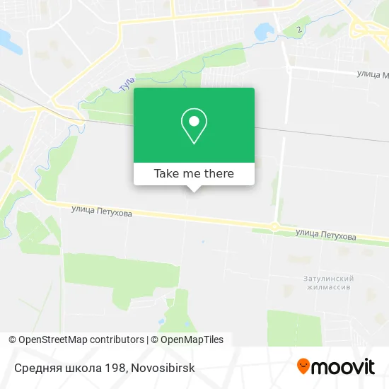 Средняя школа 198 map