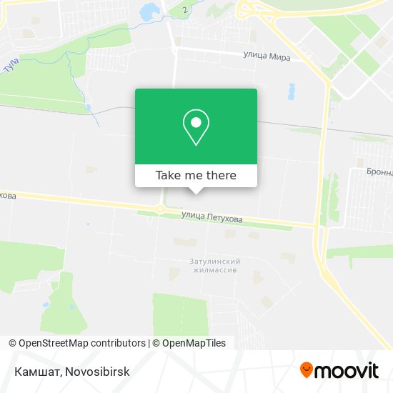 Камшат map