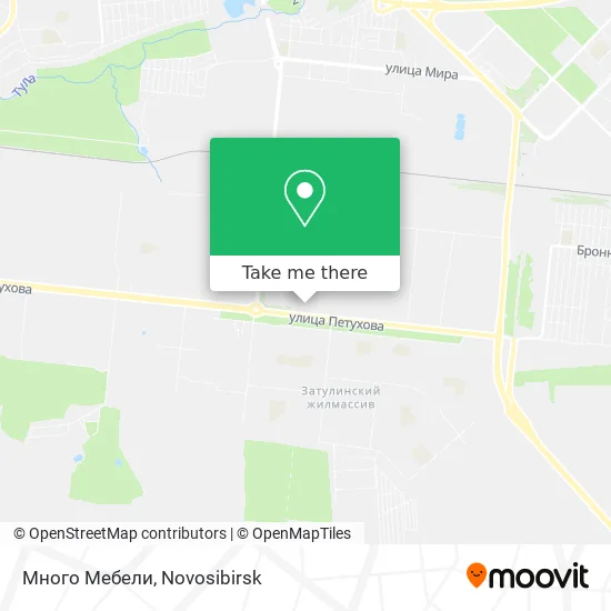 Много Мебели map