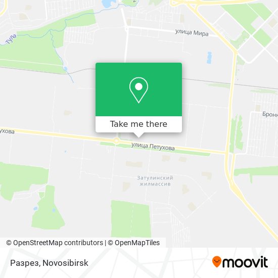 Разрез map