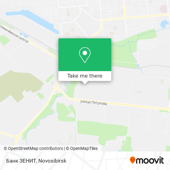 Банк ЗЕНИТ map