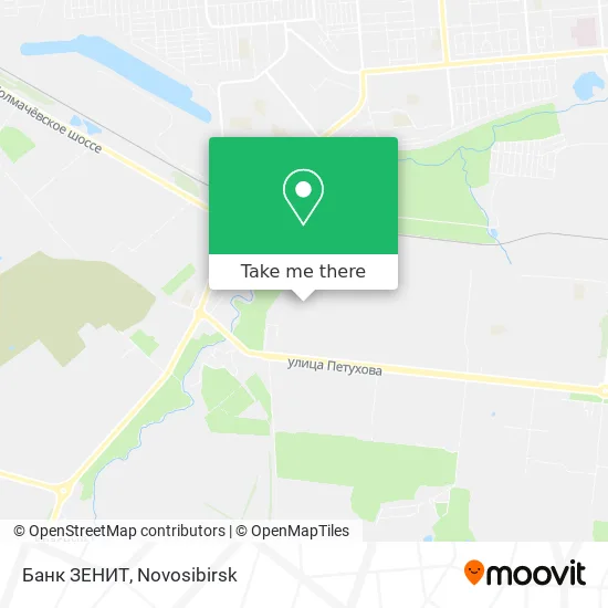 Банк ЗЕНИТ map