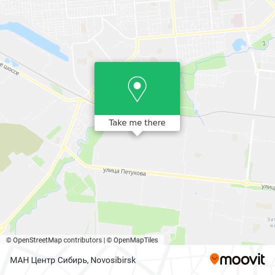 МАН Центр Сибирь map