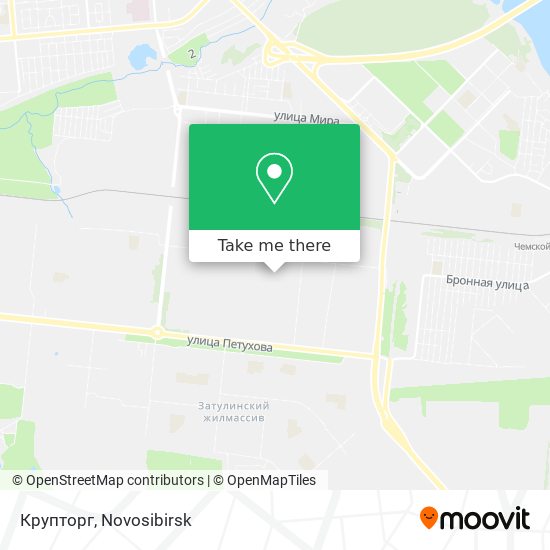Крупторг map