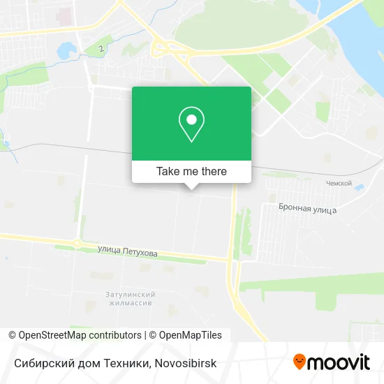 Сибирский дом Техники map