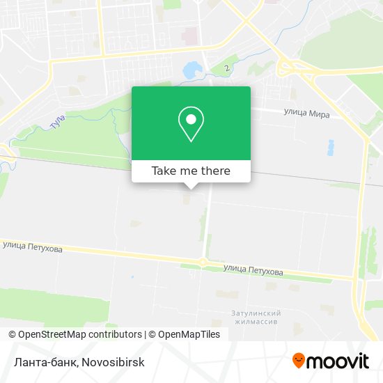Ланта-банк map