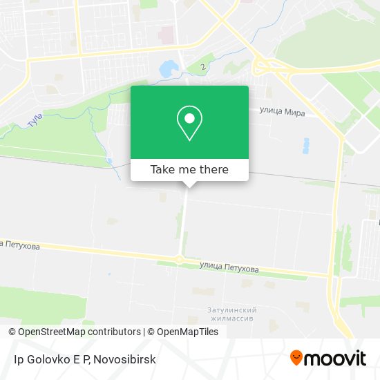 Ip Golovko E P map