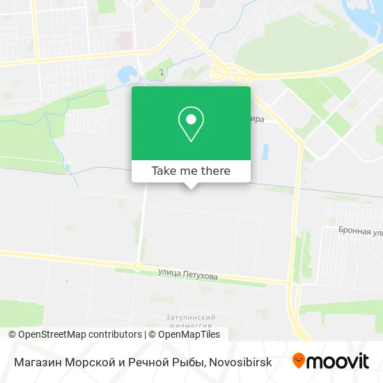 Магазин Морской и Речной Рыбы map