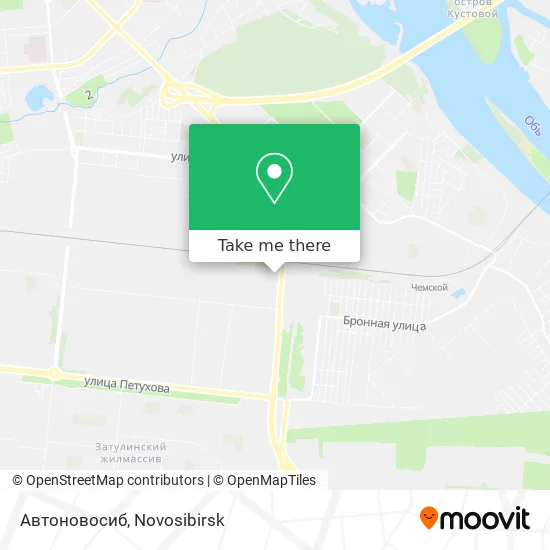 Автоновосиб map