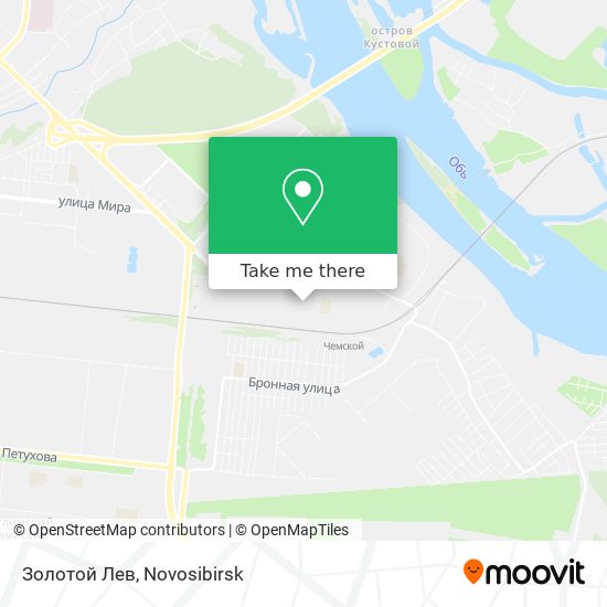Золотой Лев map