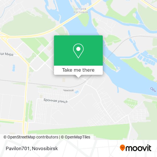 Pavilon701 map