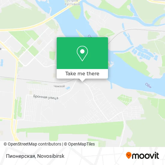 Пионерская map