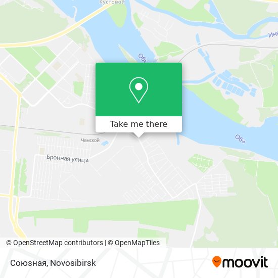 Союзная map
