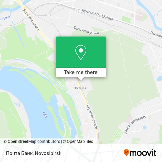 Почта Банк map