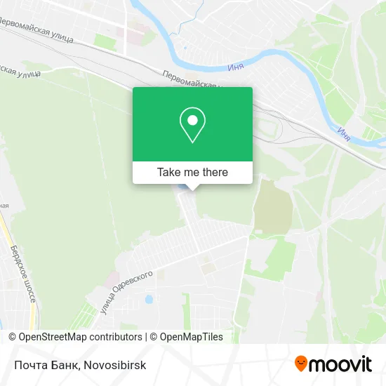 Почта Банк map